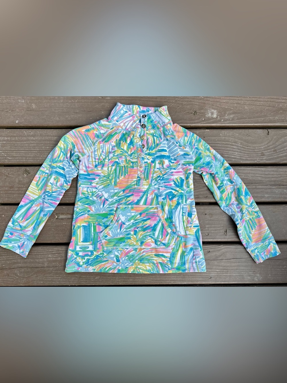 Lilly Pulitzer Captain Pullover Long Sleeve Top